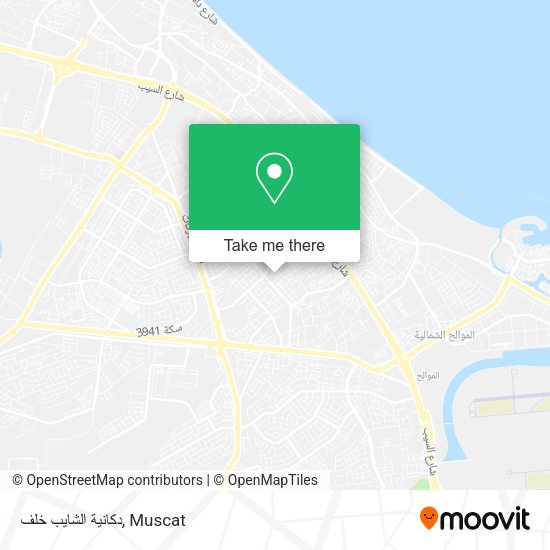 دكانية الشايب خلف map