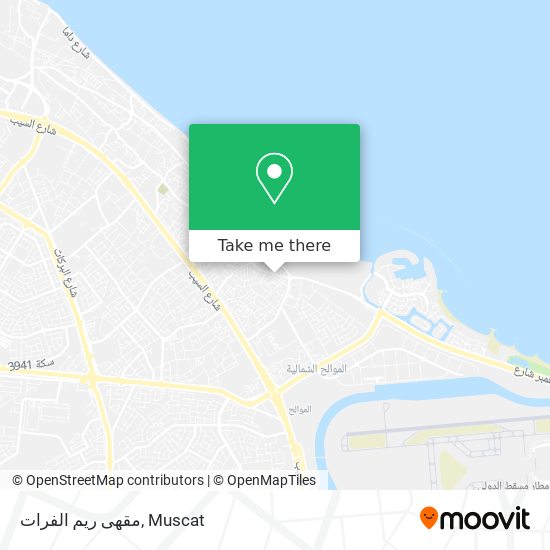 مقهى ريم الفرات map