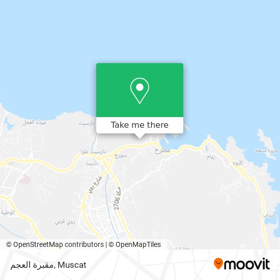 مقبرة العجم map