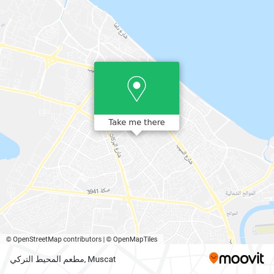 مطعم المحيط التركي map