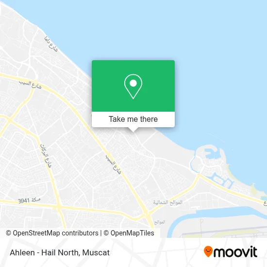 Ahleen - Hail North map