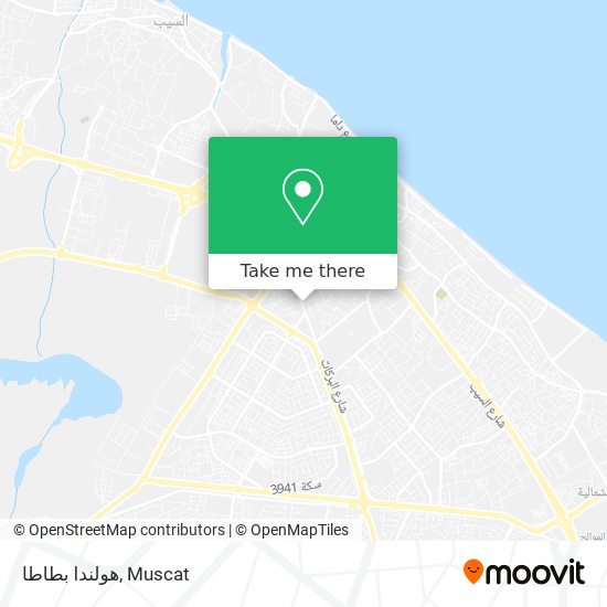 هولندا بطاطا map