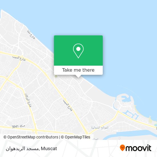 مسجد الريدهوان map