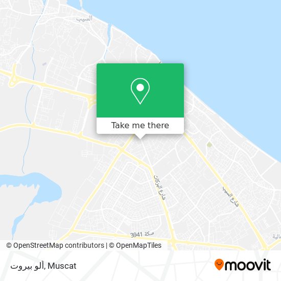 ألو بيروت map