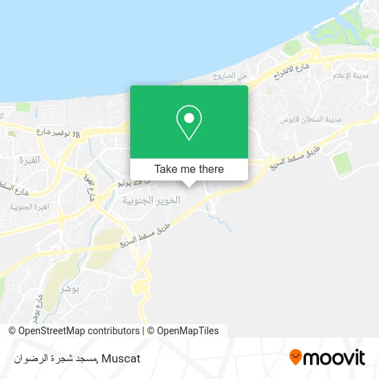 مسجد شجرة الرضوان map