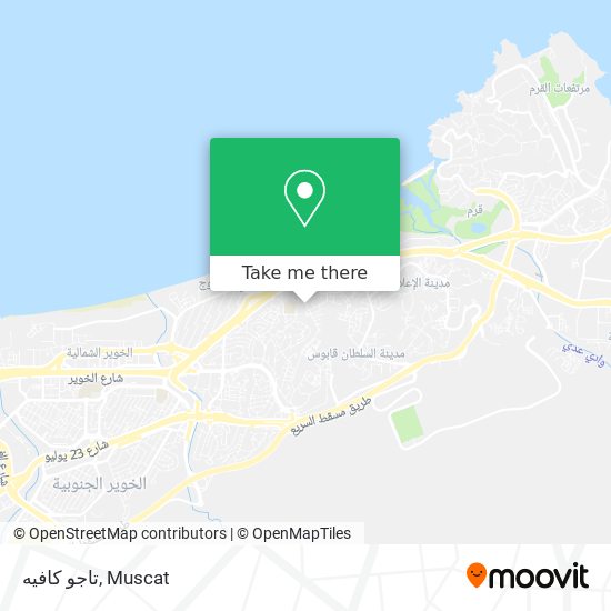 تاجو كافيه map