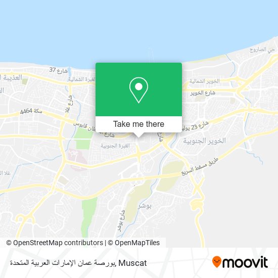 بورصة عمان الإمارات العربية المتحدة map