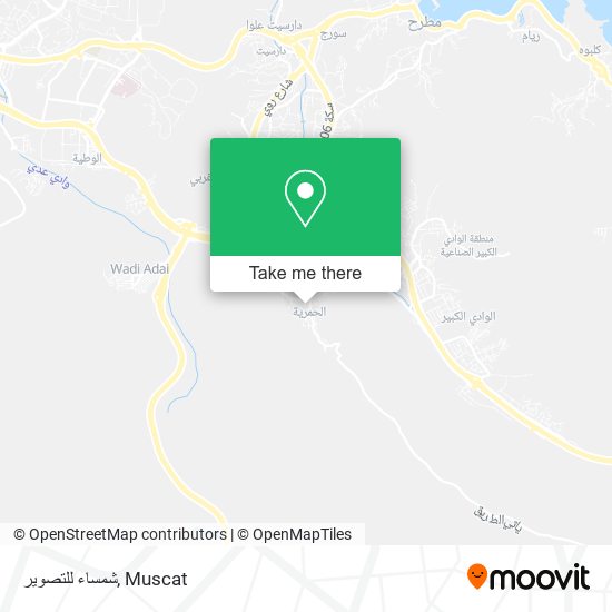 شمساء للتصوير map