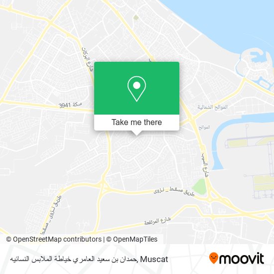 حمدان بن سعيد العامري خياطة الملابس النسائيه map