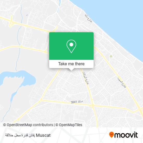 فاتن قدرة محل حلاقة map