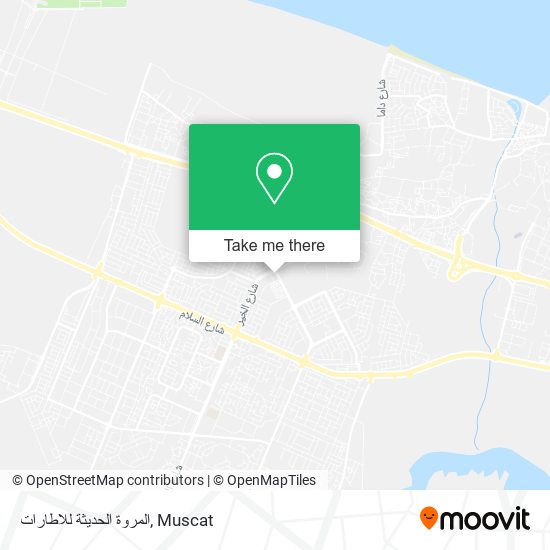 المروة الحديثة للاطارات map