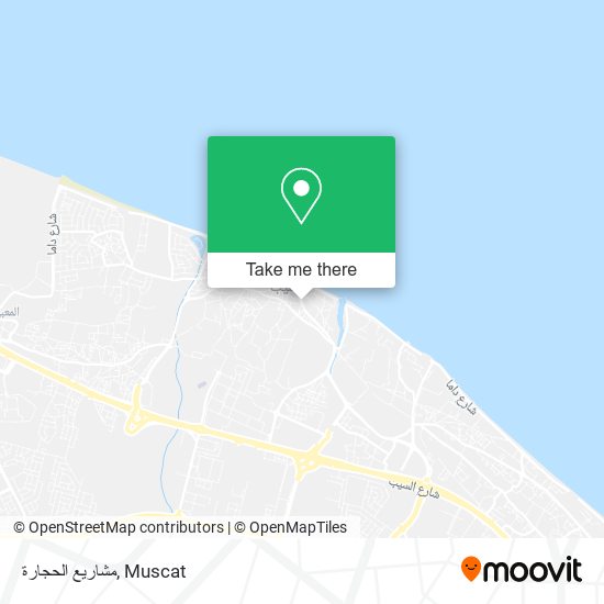 مشاريع الحجارة map