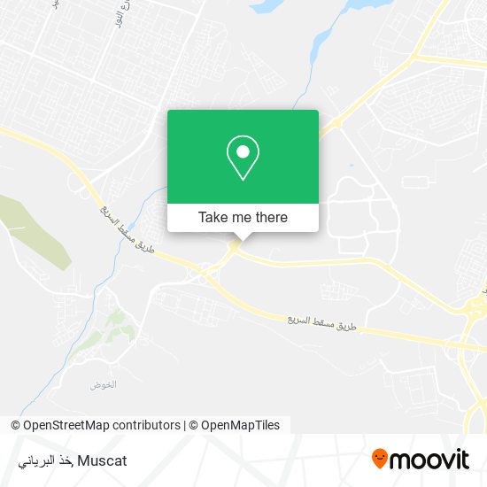 خذ البرياني map