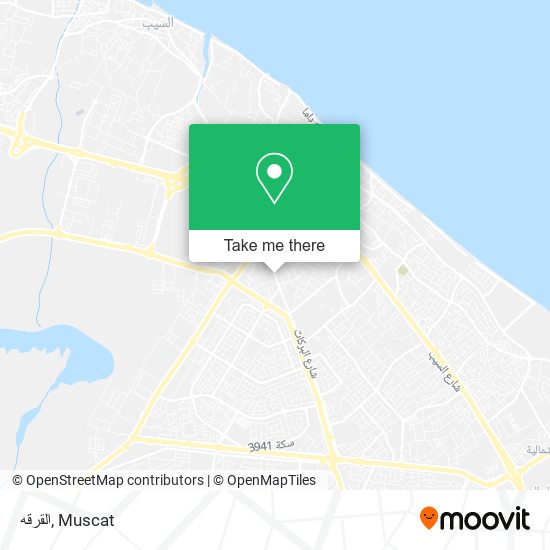 القرقه map