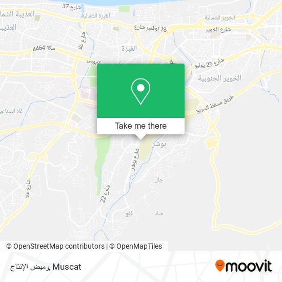 وميض الإنتاج map