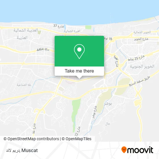 دريم لاند map