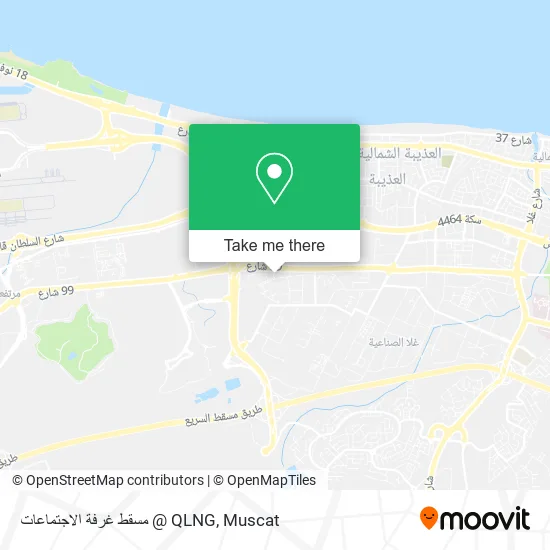 مسقط غرفة الاجتماعات @ QLNG map