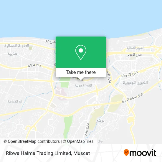 Ribwa Haima Trading Limited map