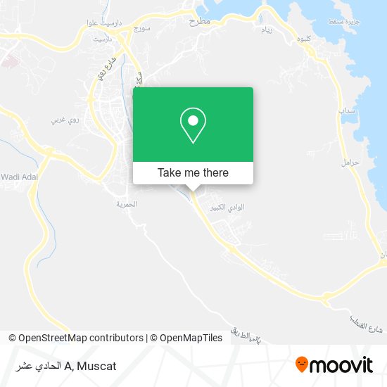 الحادي عشر A map