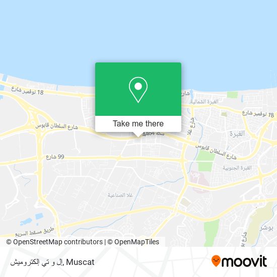 إل و تي إلكتروميش map