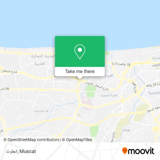 انجلوت map