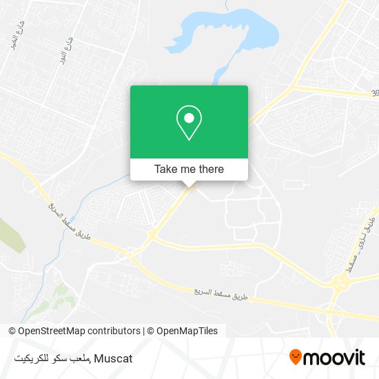 ملعب سكو للكريكيت map