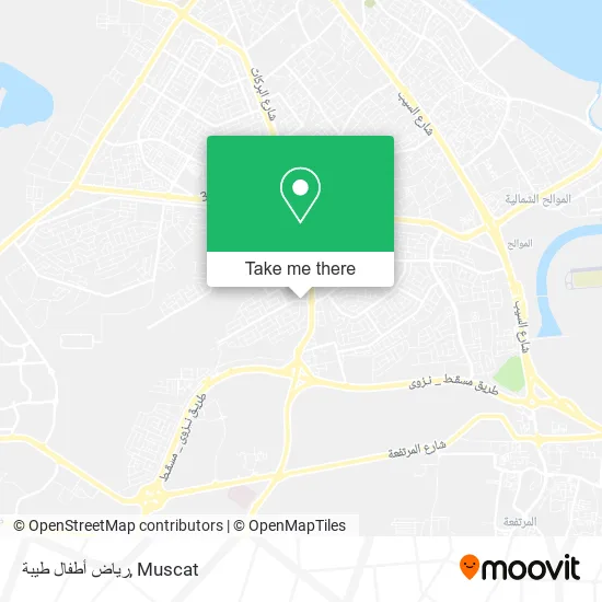 رياض أطفال طيبة map