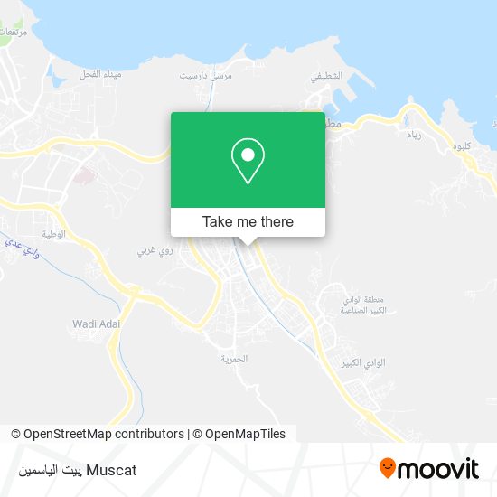 بيت الياسمين map