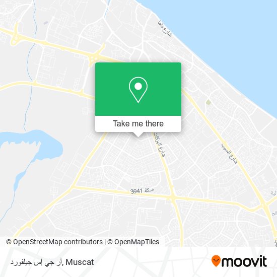 آر جي إس جيلفورد map