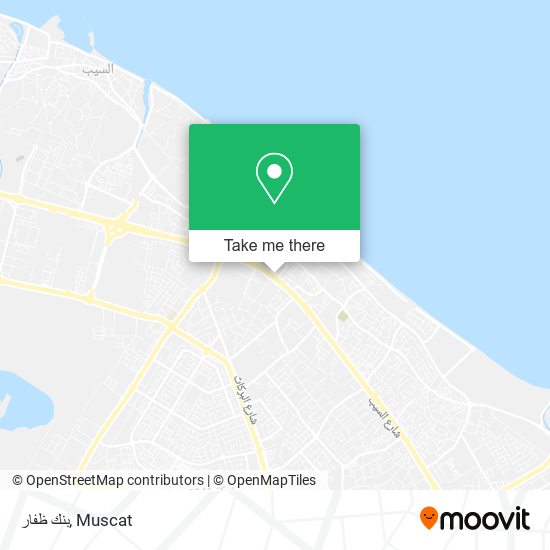 بنك ظفار map