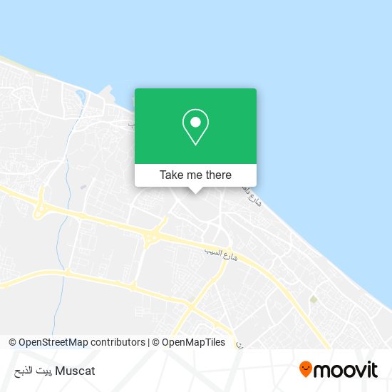 بيت الذبح map