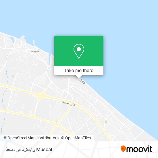 وايستريا لين مسقط map