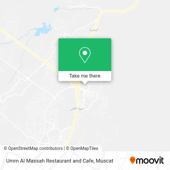 مطعم ومقهي ام الماسة العامرات map