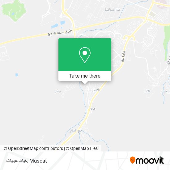 خياط عبايات map
