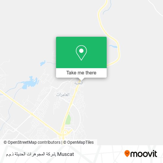 شركة المجوهرات الحديثة ذ.م.م map