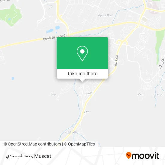 محمد البوسعيدي map