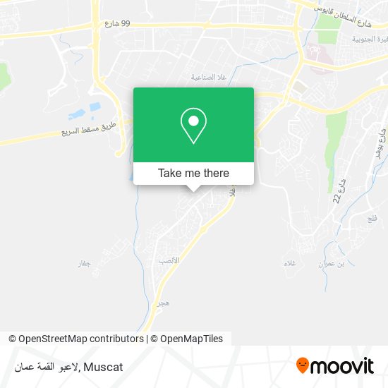 لاعبو القمة عمان map
