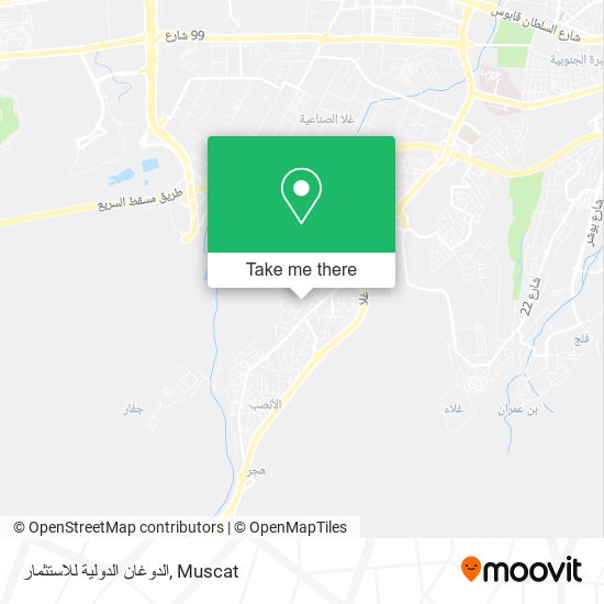 الدوغان الدولية للاستثمار map