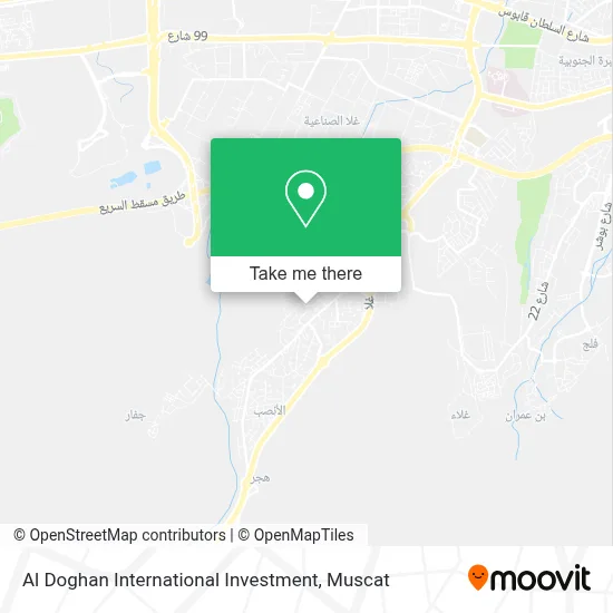 Al Doghan International Investment map