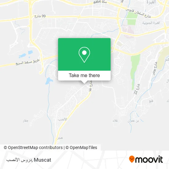 دروس الأنصب map