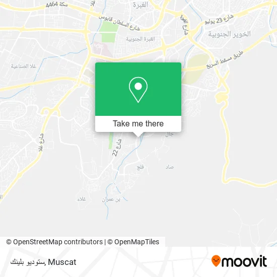 ستوديو بلينك map