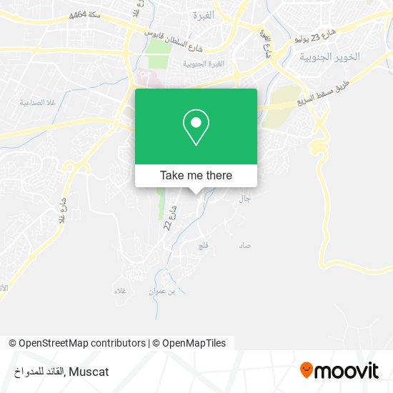 القائد للمدواخ map