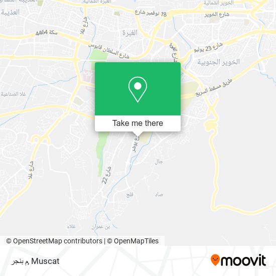م بنجر map