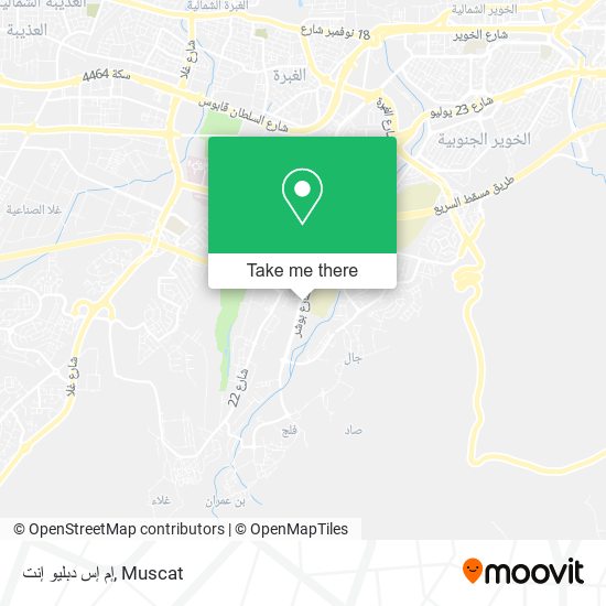 إم إس دبليو إنت map
