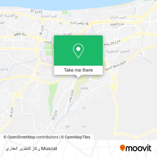 ركاز للتطوير العقاري map