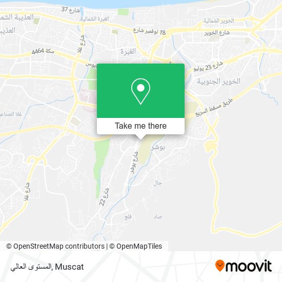 المستوى العالي map