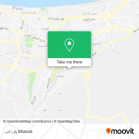 بلورانس map
