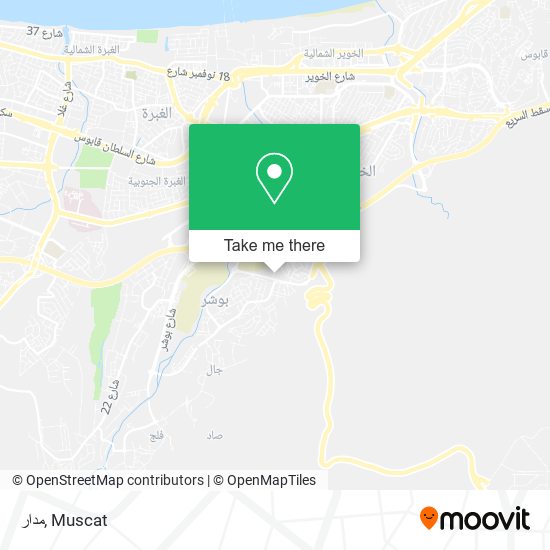 مدار map