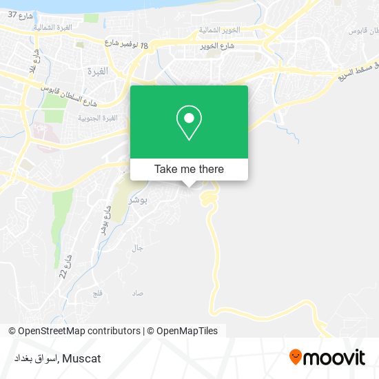 اسواق بغداد map