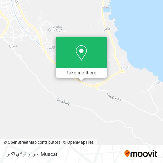 جازيبو الوادي الكبير map